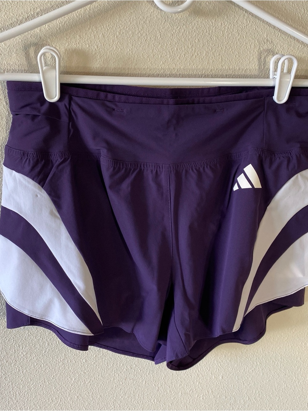 Adidas Adizero 3” NYC Running Shorts Aurora Plum JY6993 $65 - Small